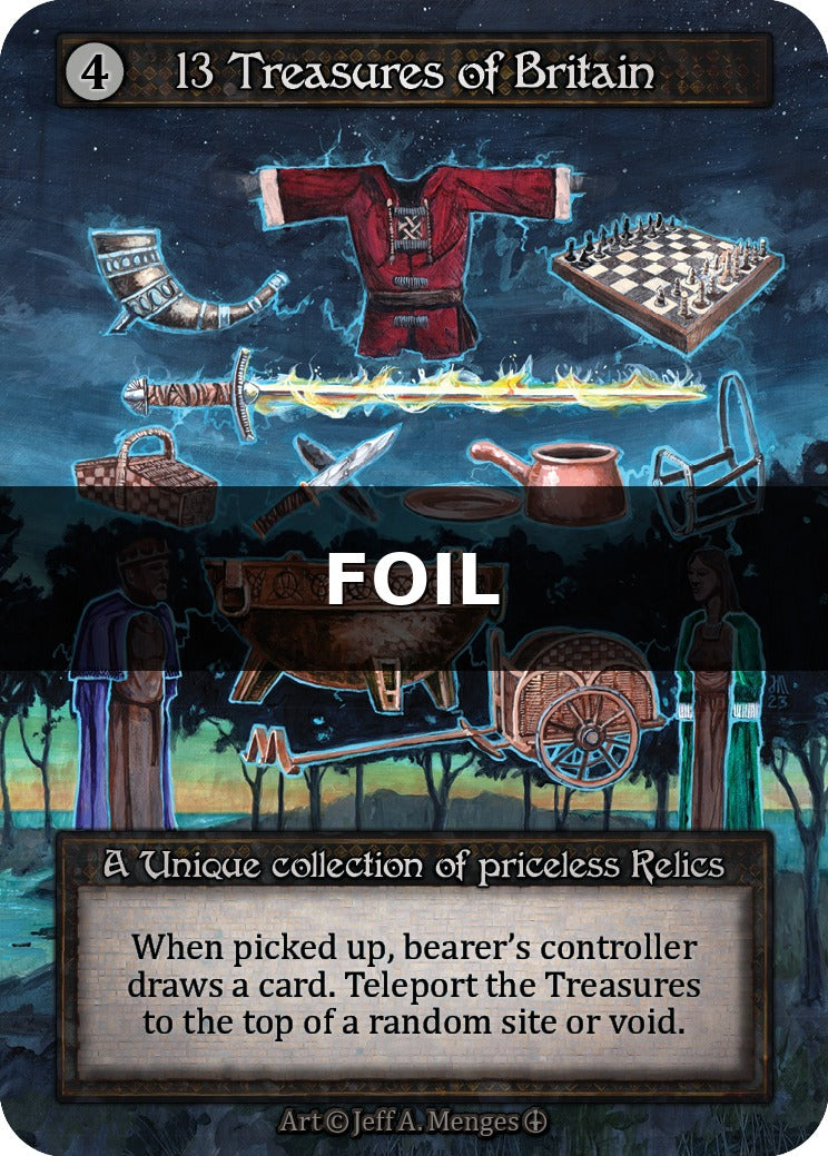 13 Treasures of Britain - Arthurian Legends - Sorcery: Contested Realm TCG - Arthurian Legends - Anglais (EN) - OCCASION