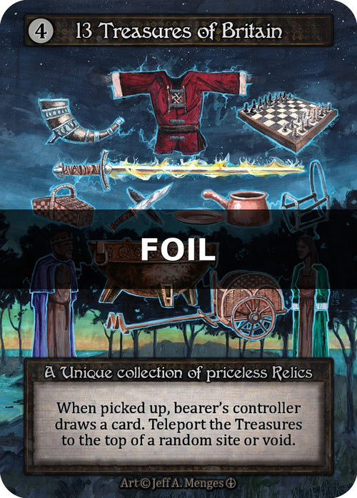 13 Treasures of Britain - Arthurian Legends - Sorcery: Contested Realm TCG - Arthurian Legends - Anglais (EN) - OCCASION