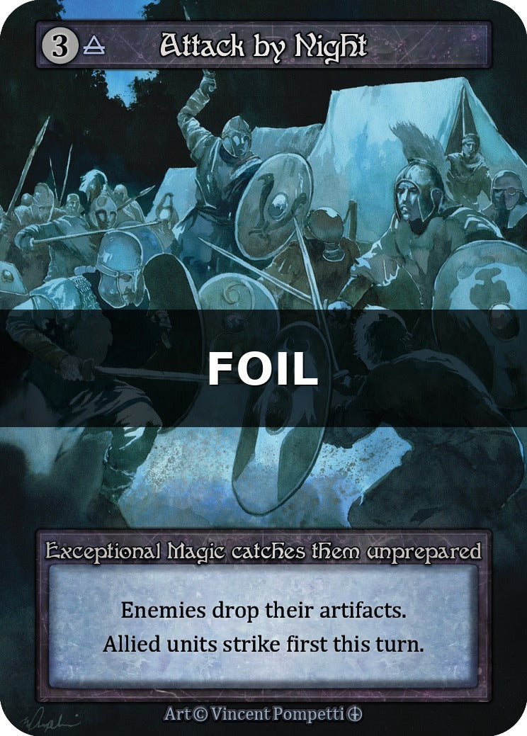 Attack by Night - Arthurian Legends - Sorcery: Contested Realm TCG - Arthurian Legends - Anglais (EN) - OCCASION