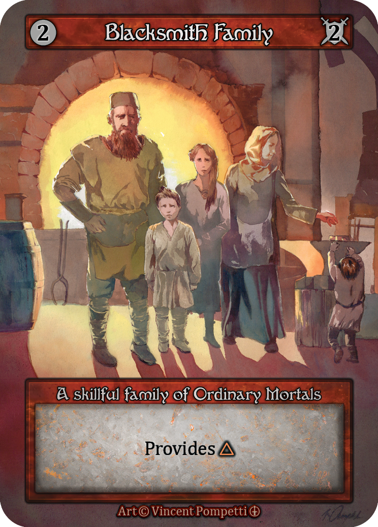 Blacksmith Family - Arthurian Legends - Sorcery: Contested Realm TCG - Arthurian Legends - Anglais (EN) - OCCASION