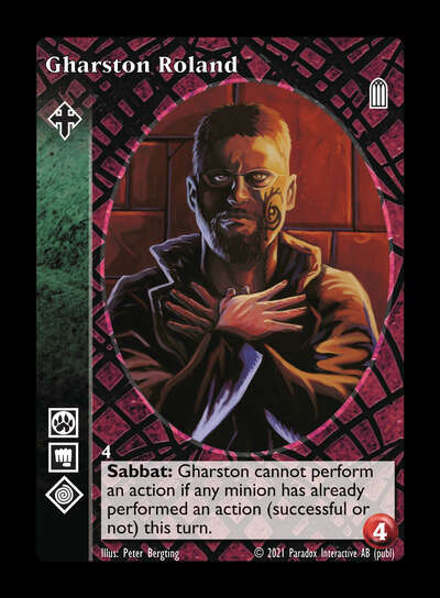 Gharston Roland [Legacy III set] - VTES CCG