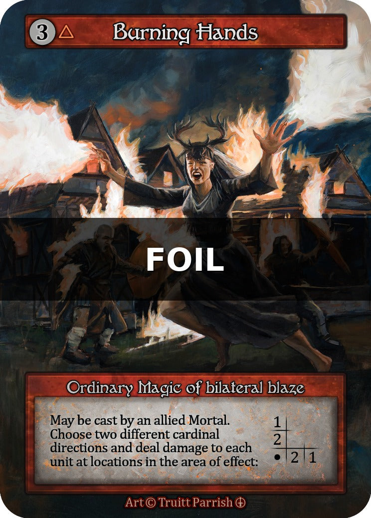 Burning Hands - Arthurian Legends - Sorcery: Contested Realm TCG - Arthurian Legends - Anglais (EN) - OCCASION