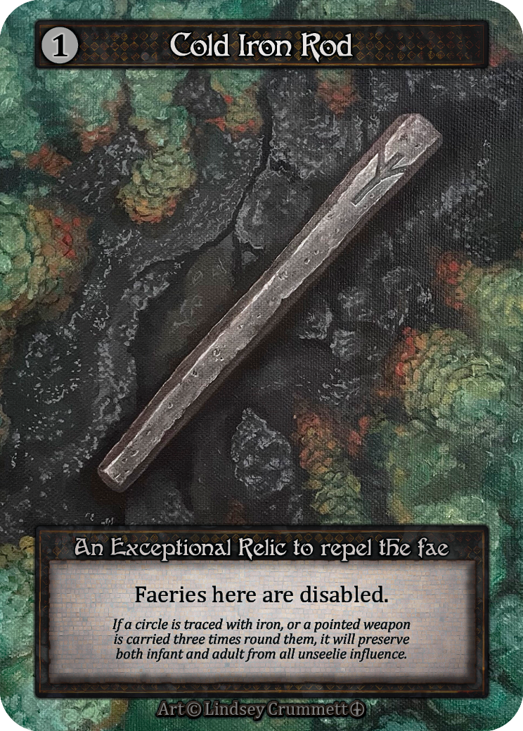 Cold Iron Rod - Arthurian Legends - Sorcery: Contested Realm TCG - Arthurian Legends - Anglais (EN) - OCCASION