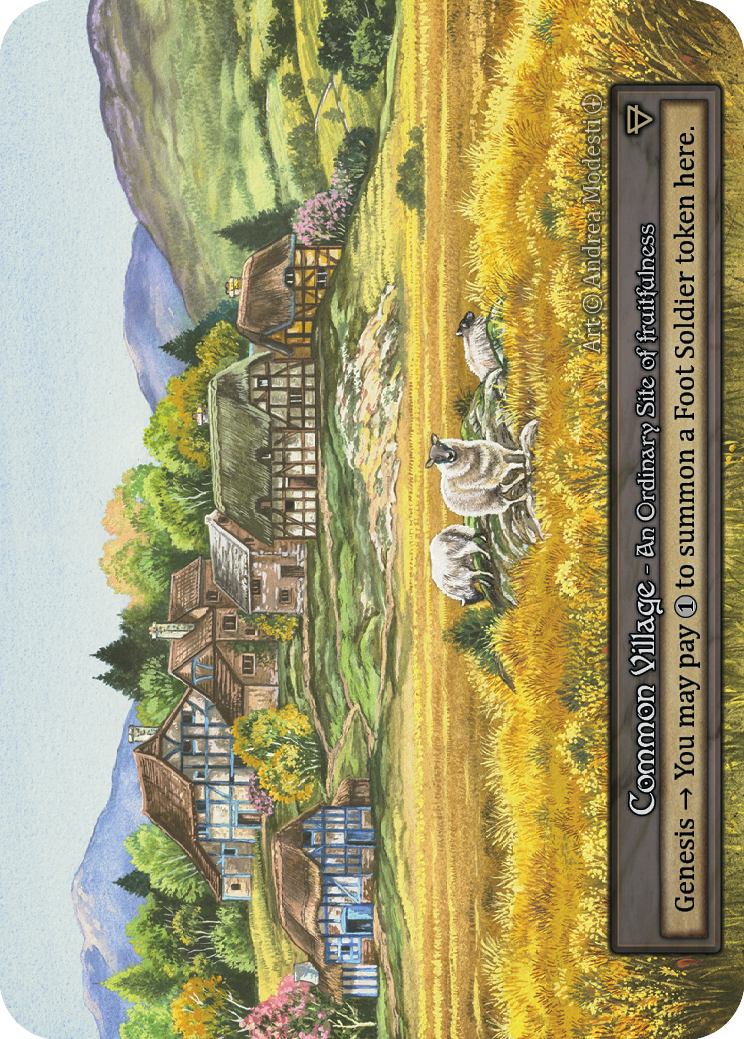 Common Village - Arthurian Legends - Sorcery: Contested Realm TCG - Arthurian Legends - Anglais (EN) - OCCASION