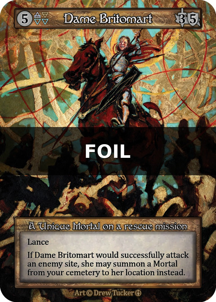 Dame Britomart - Arthurian Legends - Sorcery: Contested Realm TCG - Arthurian Legends - Anglais (EN) - OCCASION
