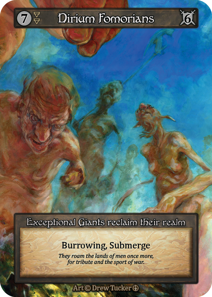 Dirium Fomorians - Arthurian Legends - Sorcery: Contested Realm TCG - Arthurian Legends - Anglais (EN) - OCCASION