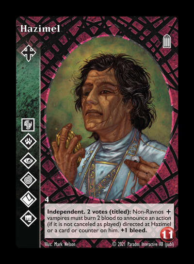 Hazimel [Legacy III set] - VTES CCG