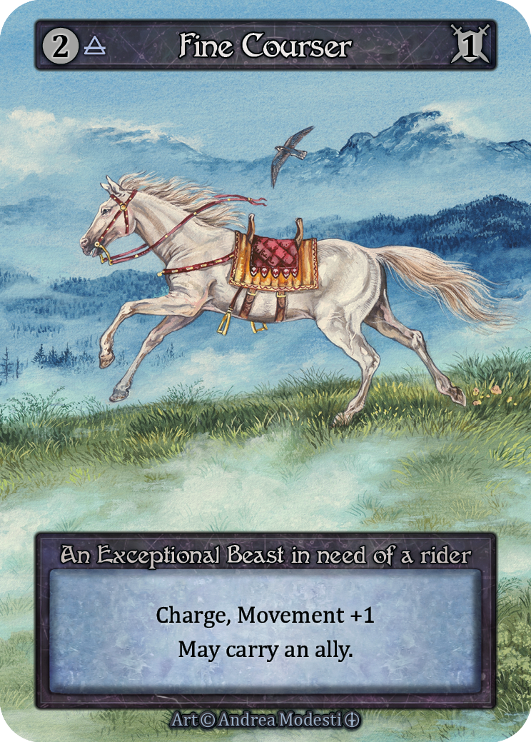 Fine Courser - Arthurian Legends - Sorcery: Contested Realm TCG - Arthurian Legends - Anglais (EN) - OCCASION