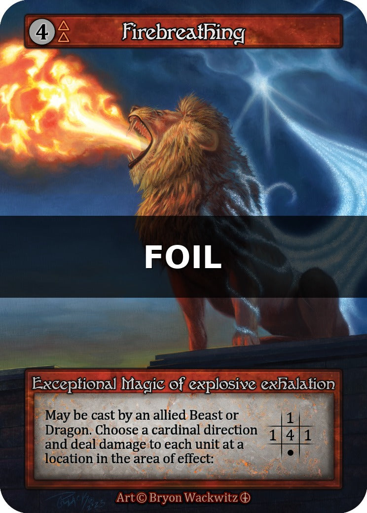 Firebreathing - Arthurian Legends - Sorcery: Contested Realm TCG - Arthurian Legends - Anglais (EN) - OCCASION
