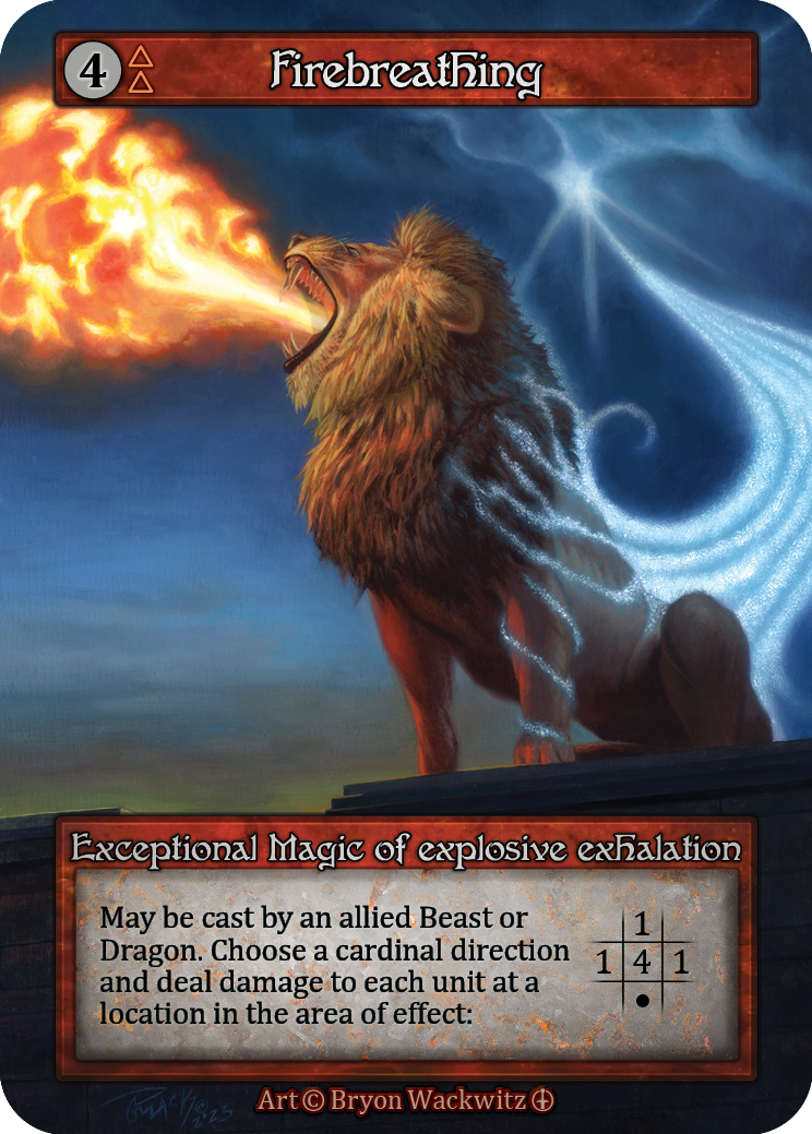 Firebreathing - Arthurian Legends - Sorcery: Contested Realm TCG - Arthurian Legends - Anglais (EN) - OCCASION