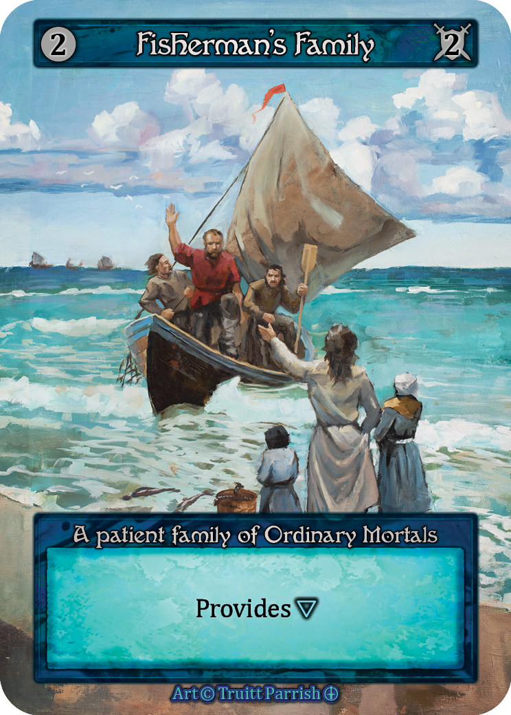 Fisherman's Family - Arthurian Legends - Sorcery: Contested Realm TCG - Arthurian Legends - Anglais (EN) - OCCASION