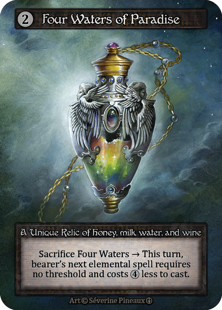 Four Waters of Paradise - Arthurian Legends - Sorcery: Contested Realm TCG - Arthurian Legends - Anglais (EN) - OCCASION