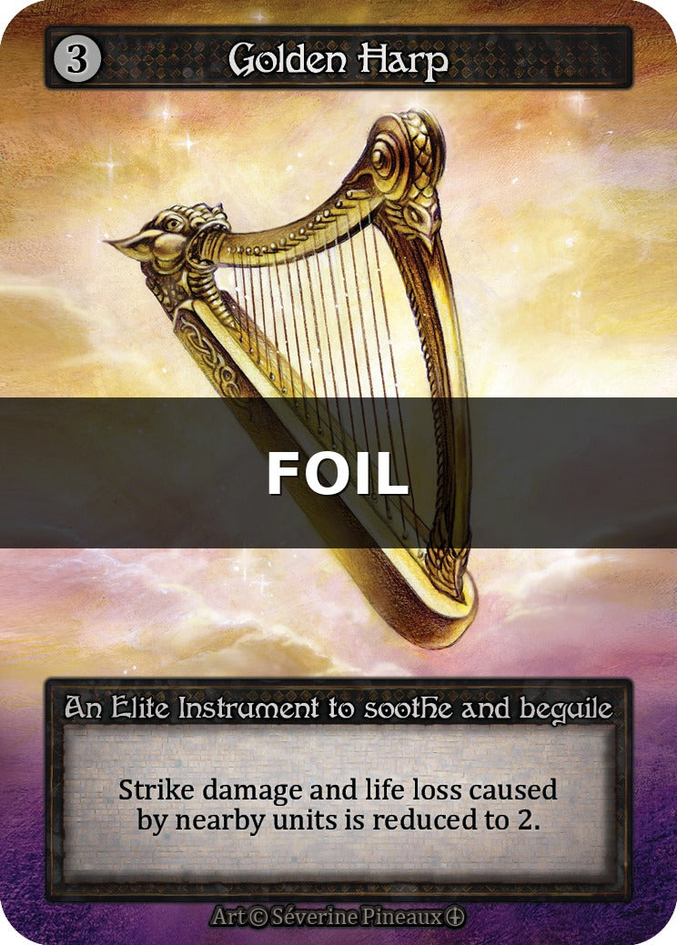 Golden Harp - Arthurian Legends - Sorcery: Contested Realm TCG - Arthurian Legends - Anglais (EN) - OCCASION