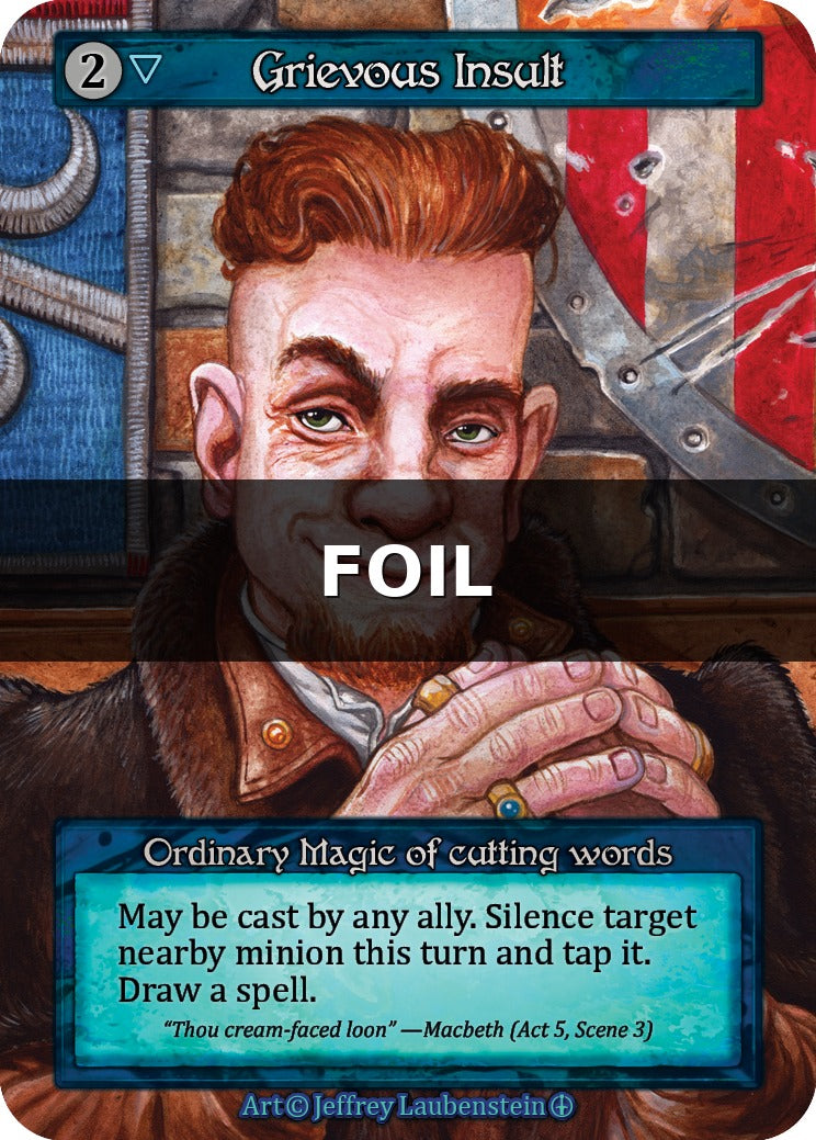 Grievous Insult - Arthurian Legends - Sorcery: Contested Realm TCG - Arthurian Legends - Anglais (EN) - OCCASION