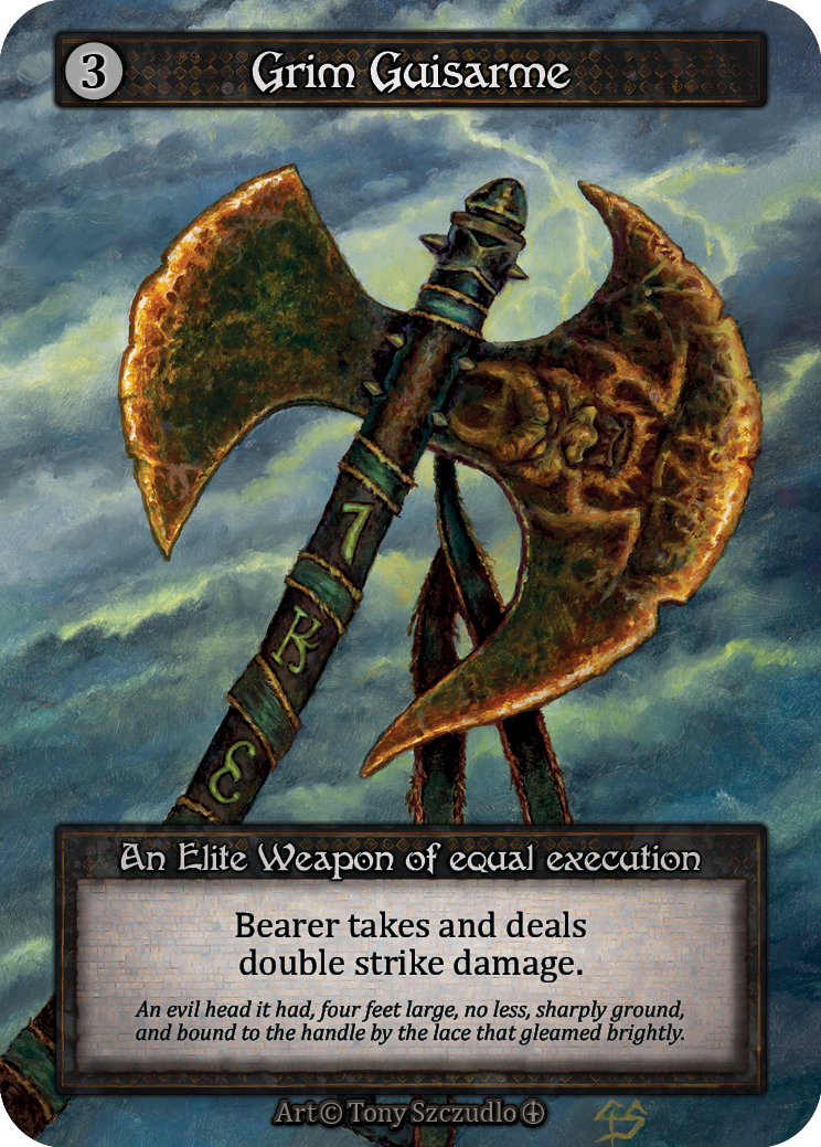 Grim Guisarme - Arthurian Legends - Sorcery: Contested Realm TCG - Arthurian Legends - Anglais (EN) - OCCASION
