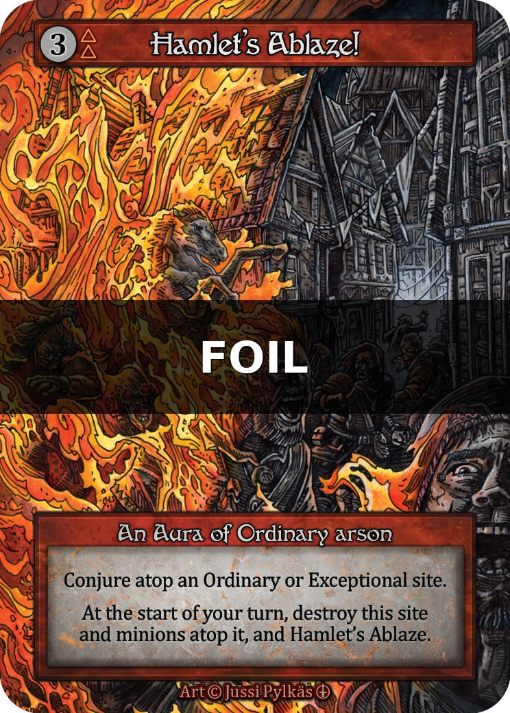 Hamlet's Ablaze! - Arthurian Legends - Sorcery: Contested Realm TCG - Arthurian Legends - Anglais (EN) - OCCASION