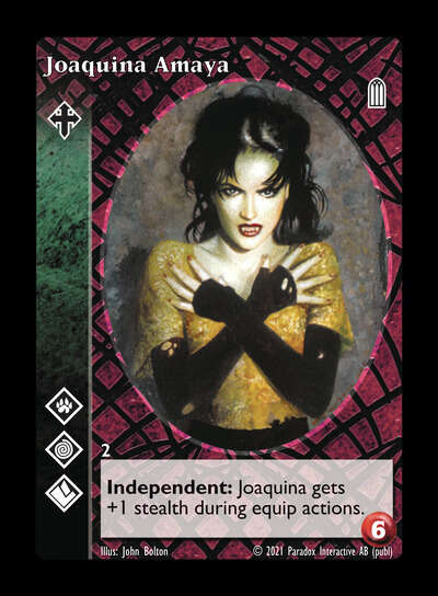 Joaquina Amaya [Legacy III set] - VTES CCG