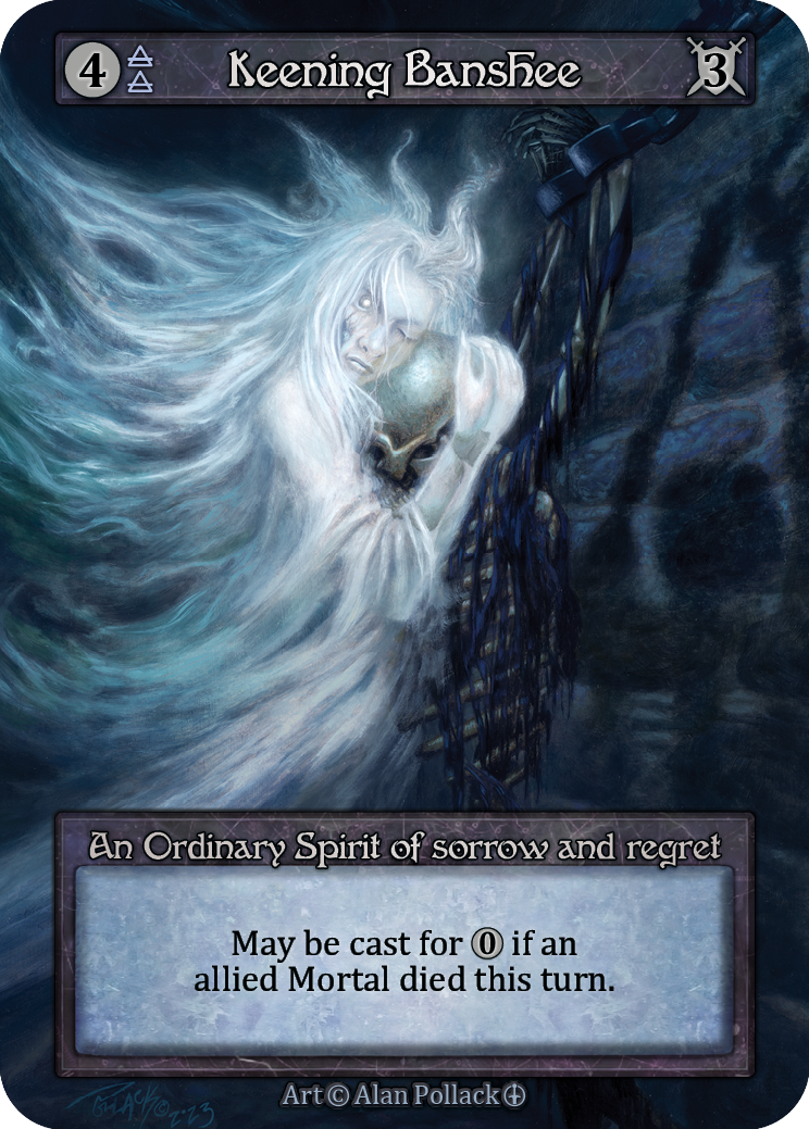 Keening Banshee - Arthurian Legends - Sorcery: Contested Realm TCG - Arthurian Legends - Anglais (EN) - OCCASION