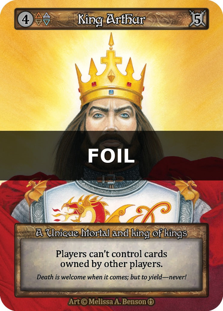 King Arthur - Arthurian Legends - Sorcery: Contested Realm TCG - Arthurian Legends - Anglais (EN) - OCCASION