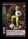 Johann Matheson [Legacy III set] - VTES CCG