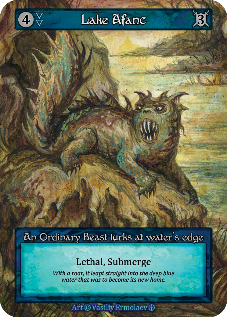 Lake Afanc - Arthurian Legends - Sorcery: Contested Realm TCG - Arthurian Legends - Anglais (EN) - OCCASION