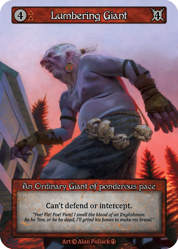 Lumbering Giant - Arthurian Legends - Sorcery: Contested Realm TCG - Arthurian Legends - Anglais (EN) - OCCASION