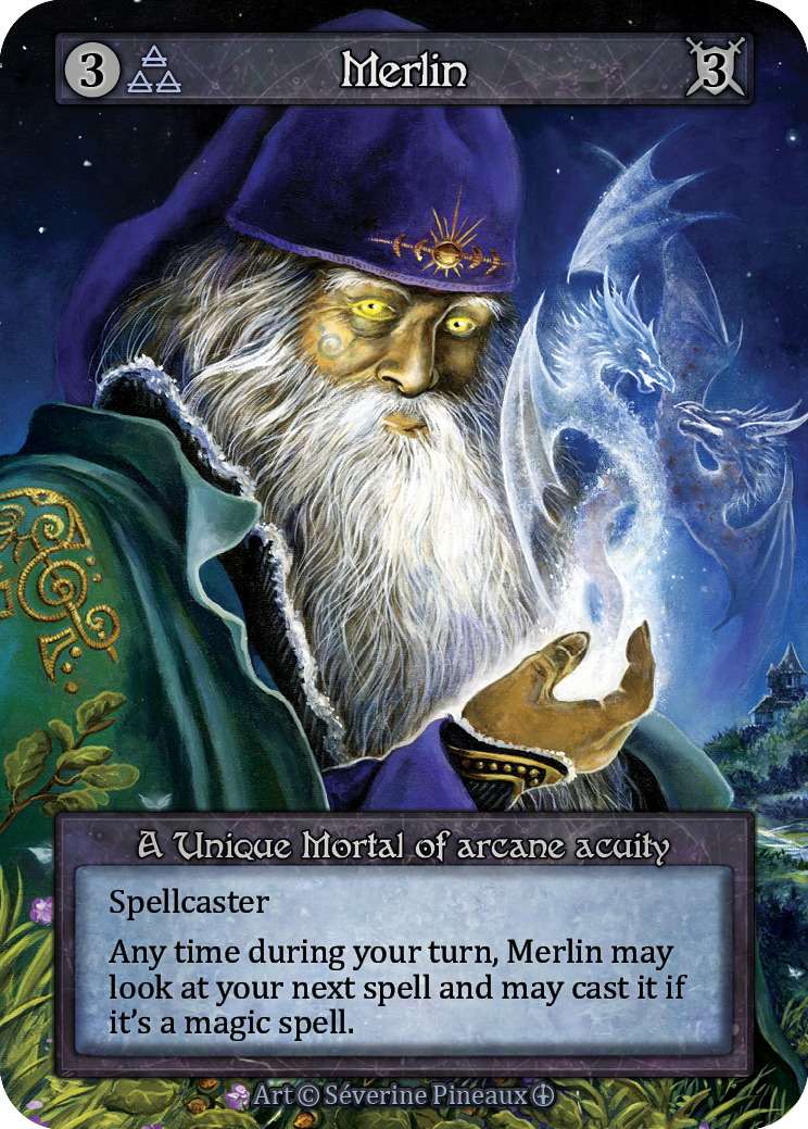 Merlin - Arthurian Legends - Sorcery: Contested Realm TCG - Arthurian Legends - Anglais (EN) - OCCASION