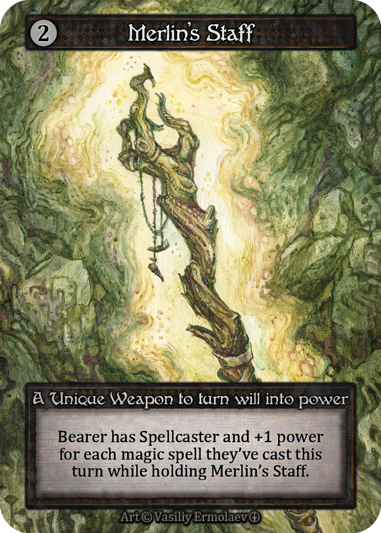 Merlin's Staff - Arthurian Legends - Sorcery: Contested Realm TCG - Arthurian Legends - Anglais (EN) - OCCASION