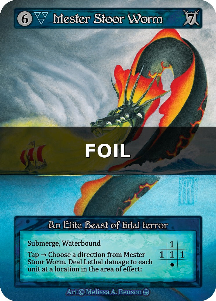 Mester Stoor Worm - Arthurian Legends - Sorcery: Contested Realm TCG - Arthurian Legends - Anglais (EN) - OCCASION