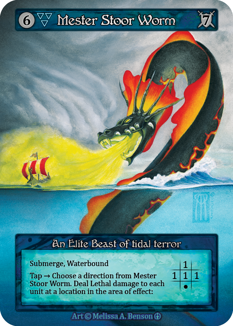 Mester Stoor Worm - Arthurian Legends - Sorcery: Contested Realm TCG - Arthurian Legends - Anglais (EN) - OCCASION