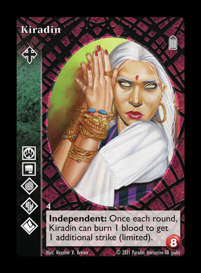 Kiradin [Legacy III set] - VTES CCG