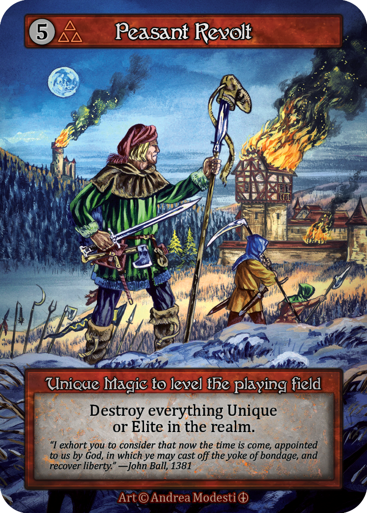 Peasant Revolt - Arthurian Legends - Sorcery: Contested Realm TCG - Arthurian Legends - Anglais (EN) - OCCASION