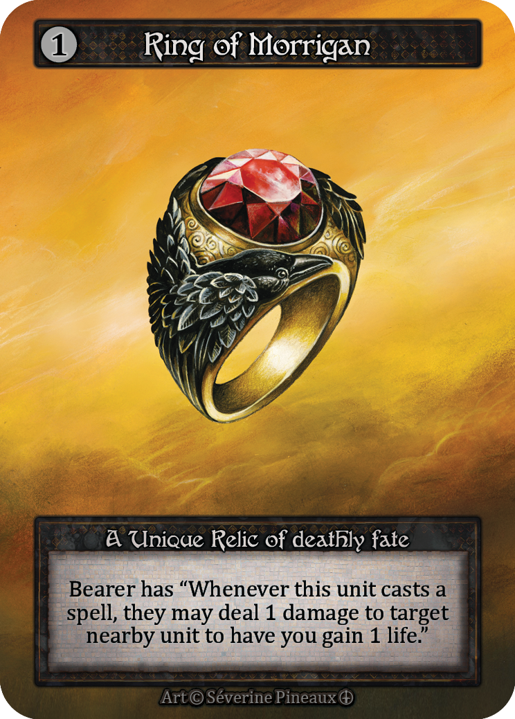 Ring of Morrigan - Arthurian Legends - Sorcery: Contested Realm TCG - Arthurian Legends - Anglais (EN) - OCCASION
