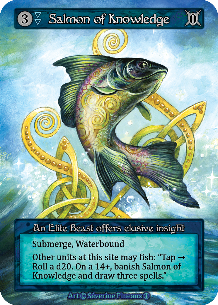 Salmon of Knowledge - Arthurian Legends - Sorcery: Contested Realm TCG - Arthurian Legends - Anglais (EN) - OCCASION