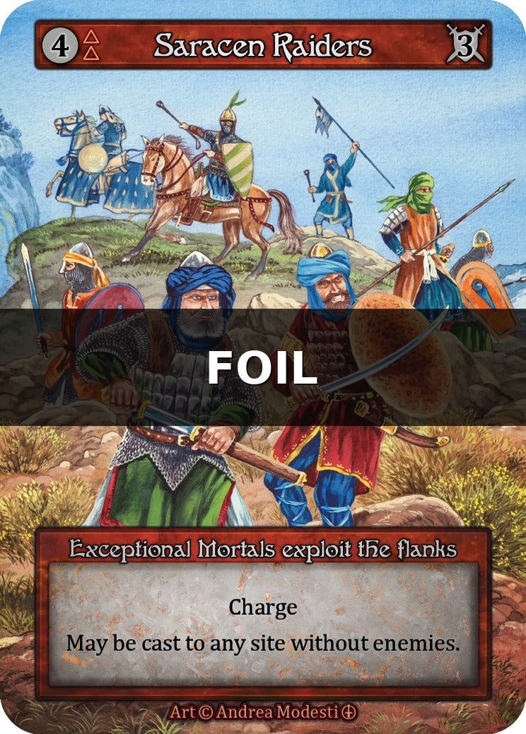 Saracen Raiders - Arthurian Legends - Sorcery: Contested Realm TCG - Arthurian Legends - Anglais (EN) - OCCASION