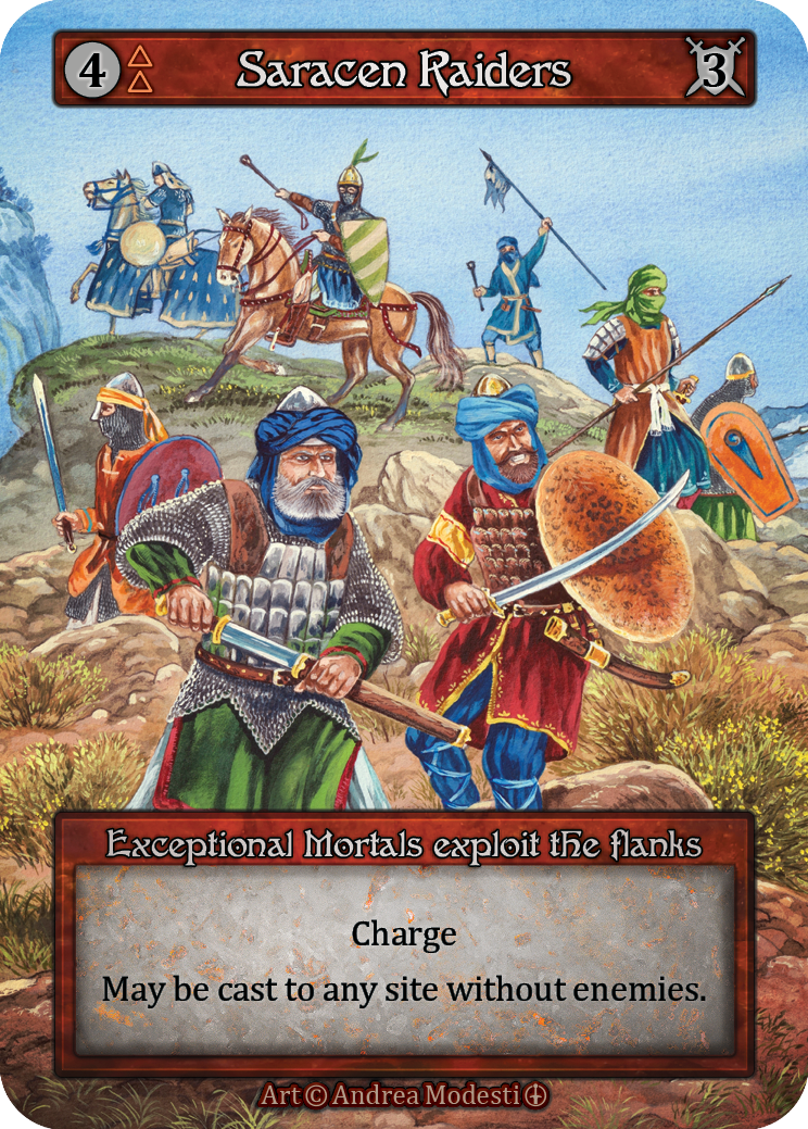 Saracen Raiders - Arthurian Legends - Sorcery: Contested Realm TCG - Arthurian Legends - Anglais (EN) - OCCASION
