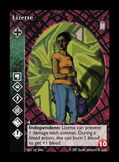 Lizette [Legacy III set] - VTES CCG