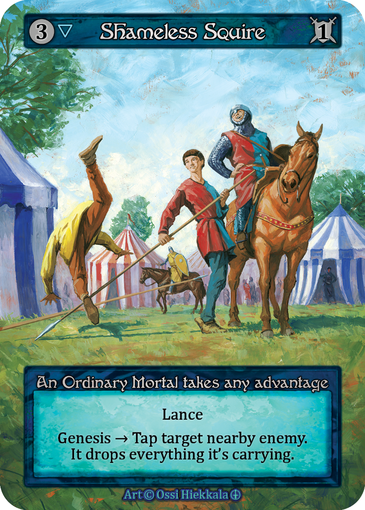 Shameless Squire - Arthurian Legends - Sorcery: Contested Realm TCG - Arthurian Legends - Anglais (EN) - OCCASION