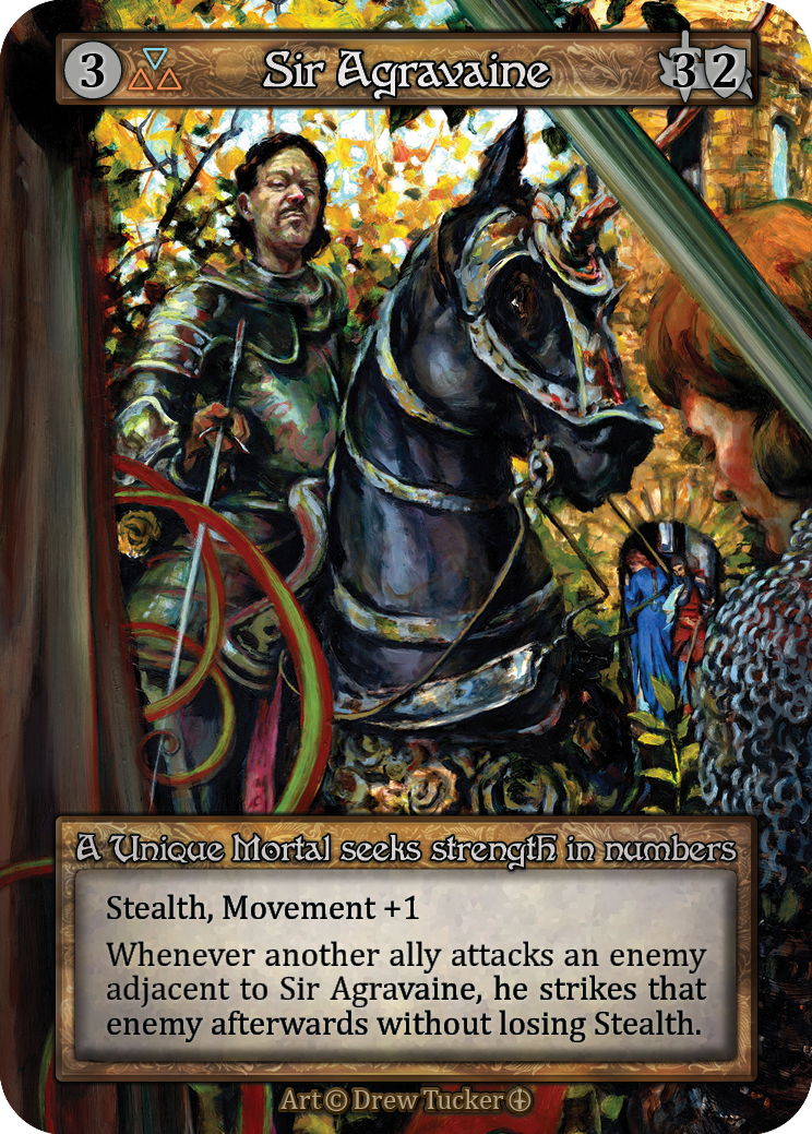 Sir Agravaine - Arthurian Legends - Sorcery: Contested Realm TCG - Arthurian Legends - Anglais (EN) - OCCASION