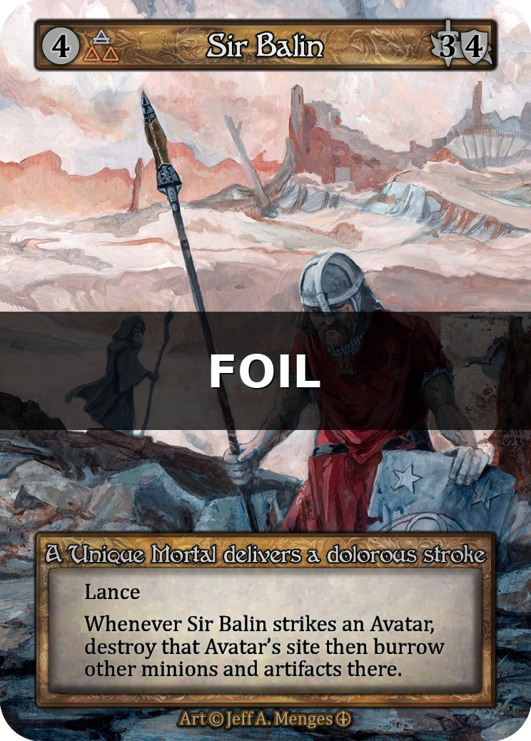 Sir Balin - Arthurian Legends - Sorcery: Contested Realm TCG - Arthurian Legends - Anglais (EN) - OCCASION