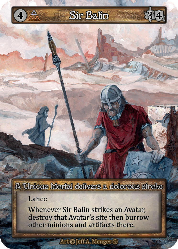 Sir Balin - Arthurian Legends - Sorcery: Contested Realm TCG - Arthurian Legends - Anglais (EN) - OCCASION