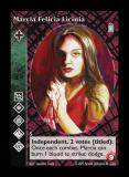 Marcia Felicia Licinia [Legacy III set] - VTES CCG