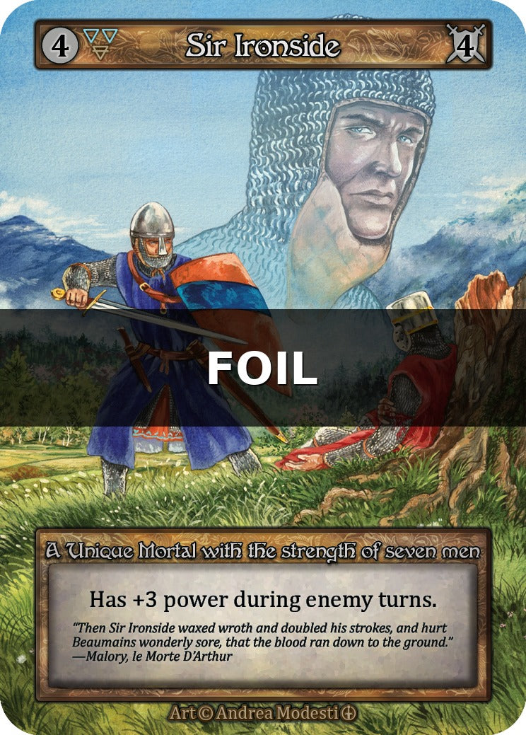 Sir Ironside - Arthurian Legends - Sorcery: Contested Realm TCG - Arthurian Legends - Anglais (EN) - OCCASION