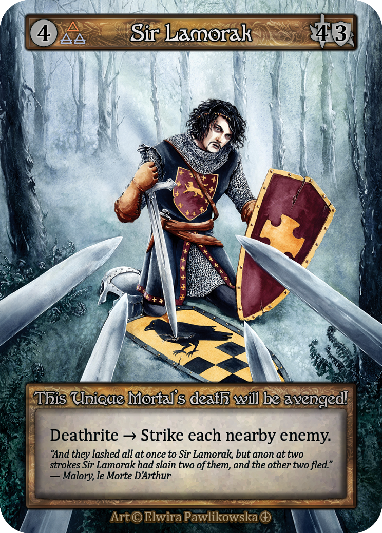 Sir Lamorak - Arthurian Legends - Sorcery: Contested Realm TCG - Arthurian Legends - Anglais (EN) - OCCASION