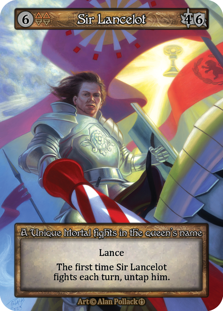 Sir Lancelot - Arthurian Legends - Sorcery: Contested Realm TCG - Arthurian Legends - Anglais (EN) - OCCASION