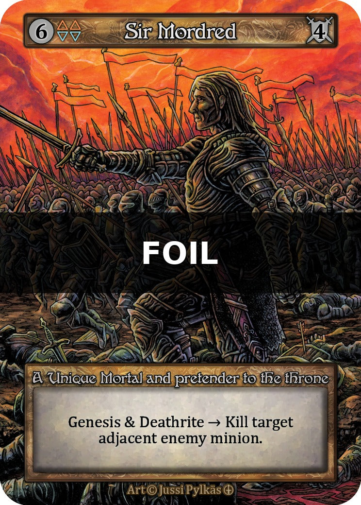 Sir Mordred - Arthurian Legends - Sorcery: Contested Realm TCG - Arthurian Legends - Anglais (EN) - OCCASION