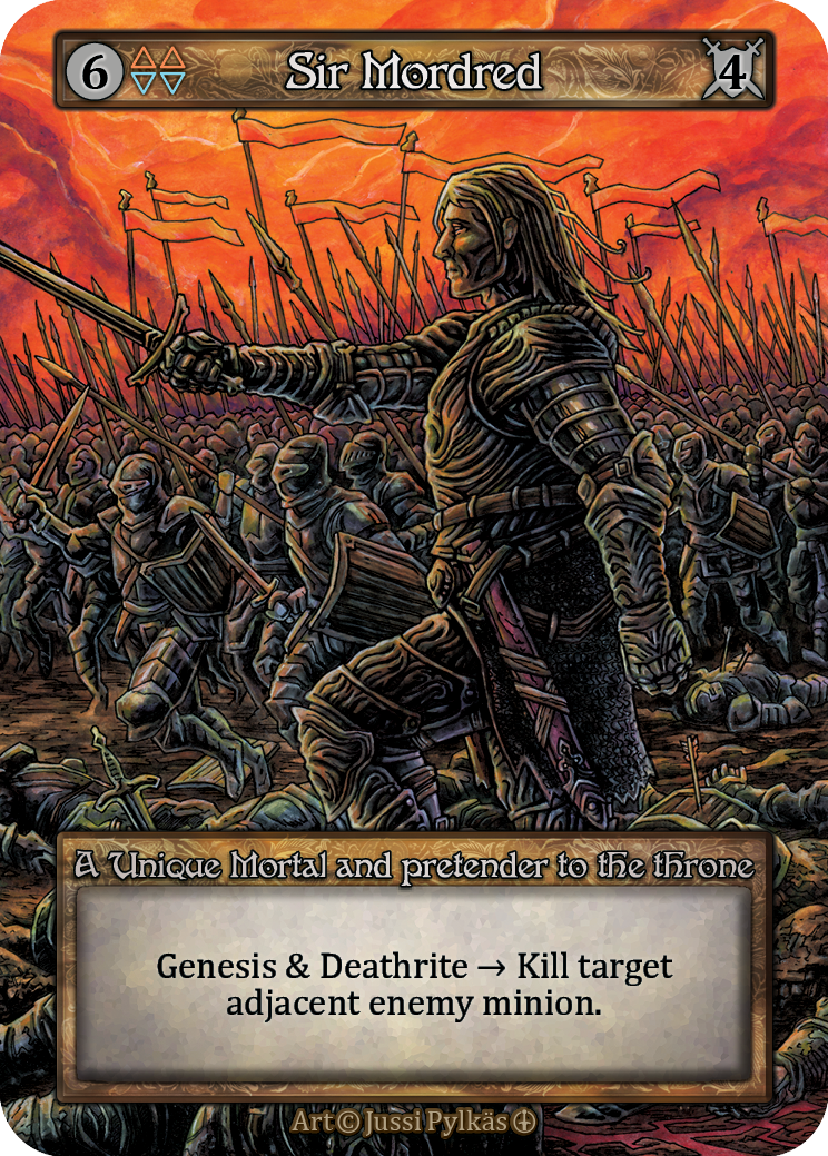 Sir Mordred - Arthurian Legends - Sorcery: Contested Realm TCG - Arthurian Legends - Anglais (EN) - OCCASION
