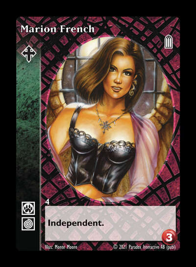 Marion French [Legacy III set] - VTES CCG