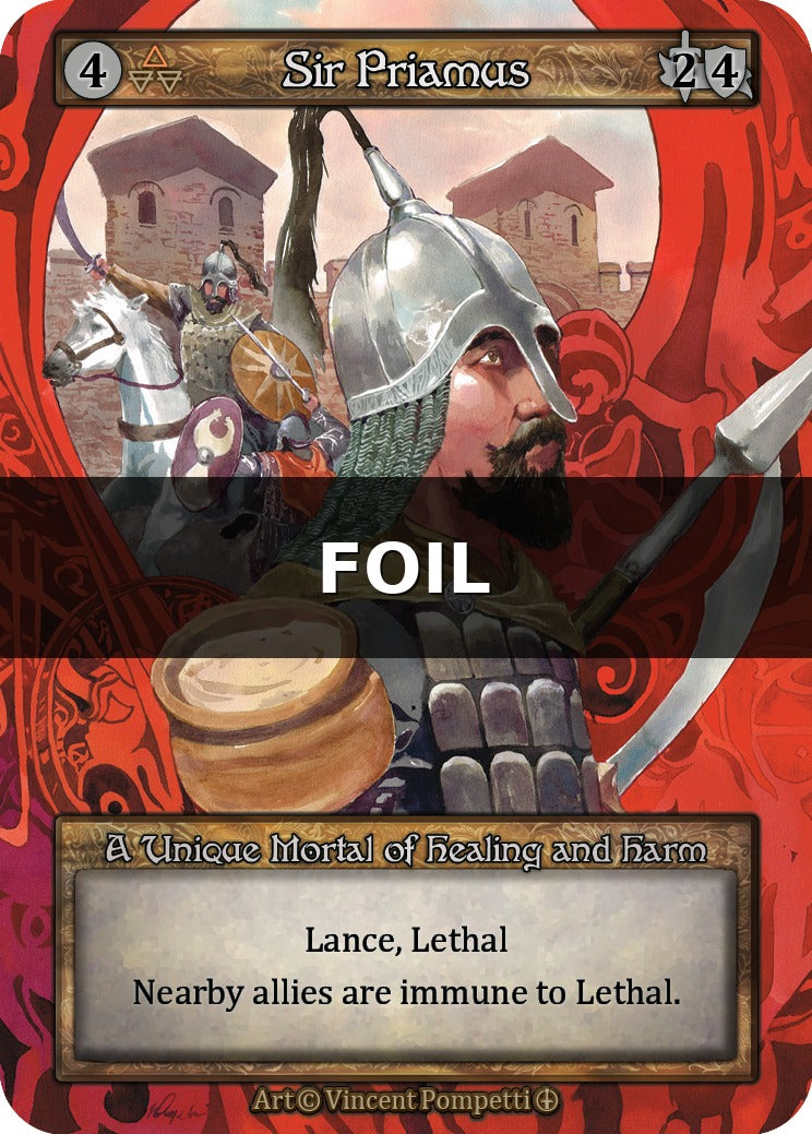 Sir Priamus - Arthurian Legends - Sorcery: Contested Realm TCG - Arthurian Legends - Anglais (EN) - OCCASION
