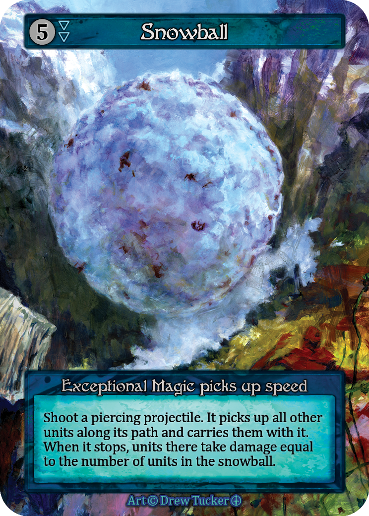 Snowball - Arthurian Legends - Sorcery: Contested Realm TCG - Arthurian Legends - Anglais (EN) - OCCASION
